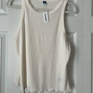BNWT old navy lettuce trim tank